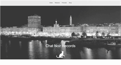 Desktop Screenshot of chatnoirrecords.com